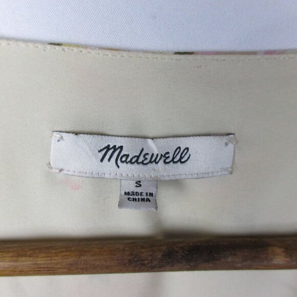 Madewell Cate Demure Floral Print Dress Romantic Size S $138 - Picture 6 of 8